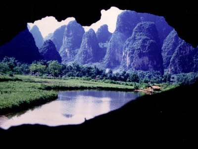 karst  piton de la rgion de Yangshuo